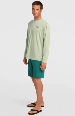 HerenO'Neill Hybrid Polygiene shirt met lange mouwen| Groen