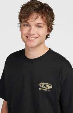 HerenO'Neill Must-Have Back-Graphic T-shirt| Zwart
