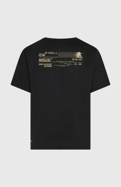 HerenO'Neill Must-Have Back-Graphic T-shirt| Zwart