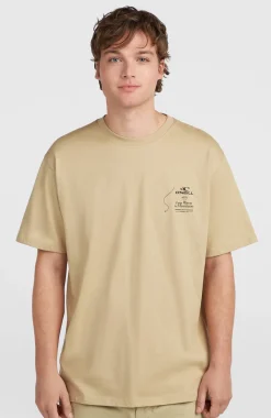 HerenO'Neill Must-Have Back-Graphic T-shirt| Beige