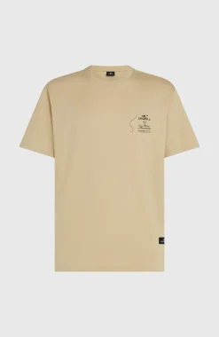 HerenO'Neill Must-Have Back-Graphic T-shirt| Beige