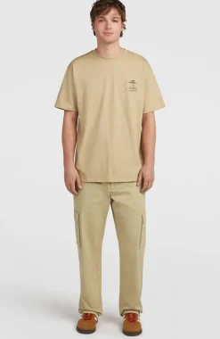 HerenO'Neill Must-Have Back-Graphic T-shirt| Beige