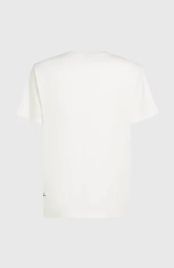 HerenO'Neill Must-Have Front-Print T-shirt| Wit