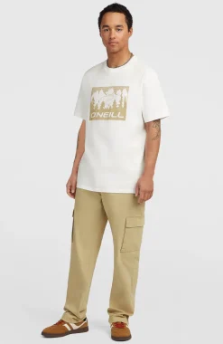 HerenO'Neill Must-Have Front-Print T-shirt| Wit