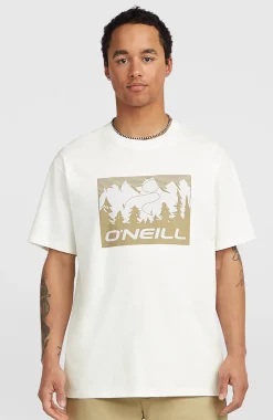 HerenO'Neill Must-Have Front-Print T-shirt| Wit