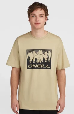 HerenO'Neill Must-Have Front-Print T-shirt| Beige