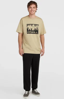 HerenO'Neill Must-Have Front-Print T-shirt| Beige