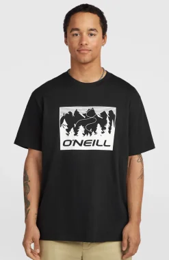 HerenO'Neill Must-Have Front-Print T-shirt| Zwart
