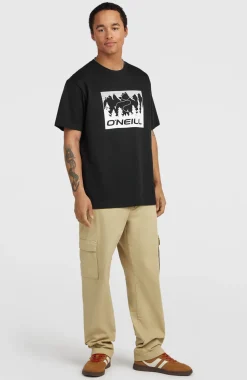 HerenO'Neill Must-Have Front-Print T-shirt| Zwart