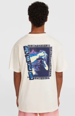 HerenO'Neill Photo Back Print T-shirt| Wit