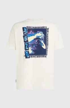 HerenO'Neill Photo Back Print T-shirt| Wit