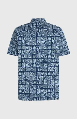 HerenO'Neill Print overhemd| Blauw Mix