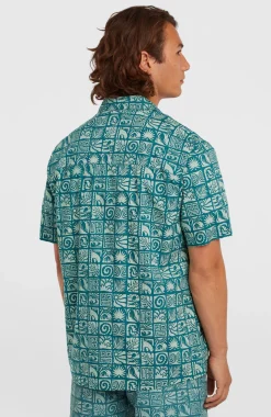 HerenO'Neill Print overhemd| Blauw
