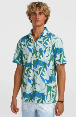 HerenO'Neill Print overhemd| Blauw