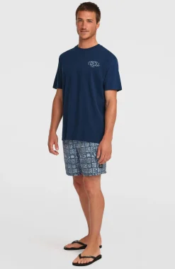HerenO'Neill Print 16'' zwembroek| Blauw Mix