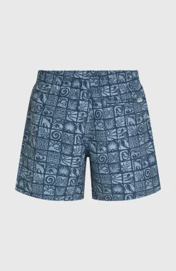 HerenO'Neill Print 16'' zwembroek| Blauw Mix