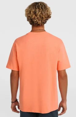 HerenO'Neill Slub Chest Pocket T-shirt| Oranje