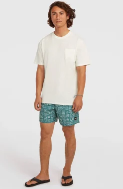 HerenO'Neill Slub Chest Pocket T-shirt| Wit
