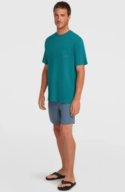 HerenO'Neill Slub Chest Pocket T-shirt| Groen