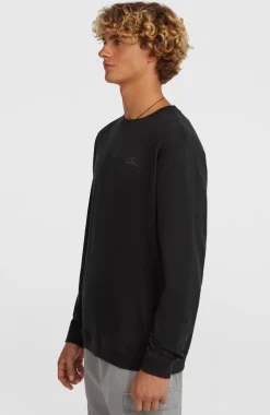 HerenO'Neill Slub shirt met lange mouwen| Zwart