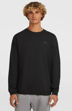 HerenO'Neill Slub shirt met lange mouwen| Zwart