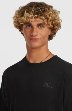 HerenO'Neill Slub shirt met lange mouwen| Zwart