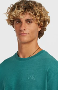 HerenO'Neill Slub shirt met lange mouwen| Groen