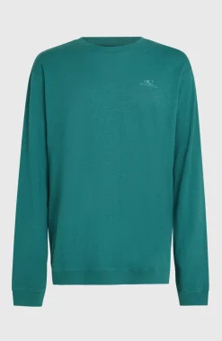 HerenO'Neill Slub shirt met lange mouwen| Groen