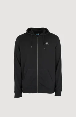 HerenO'Neill Small Logo capuchonvest met volledige rits| Zwart