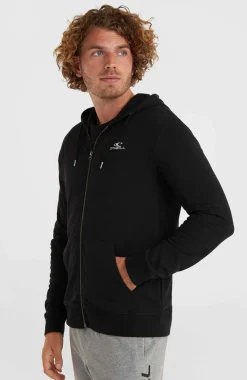 HerenO'Neill Small Logo capuchonvest met volledige rits| Zwart