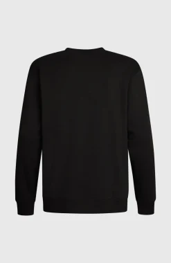 HerenO'Neill Small Logo Crew sweater| Zwart