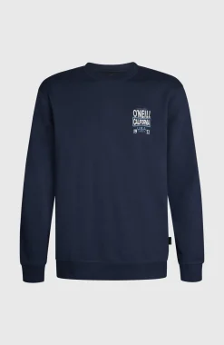 HerenO'Neill Small Logo Crew sweater| Blauw