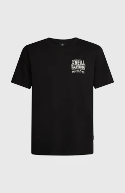 HerenO'Neill Small Logo T-shirt| Zwart