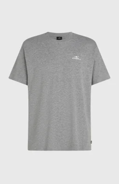 HerenO'Neill Small Logo T-shirt| Grijs
