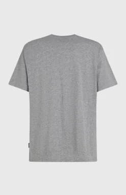 HerenO'Neill Small Logo T-shirt| Grijs