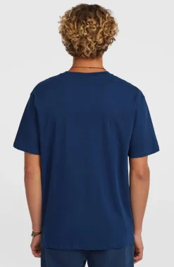 HerenO'Neill Uni Flower T-shirt| Blauw