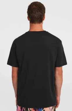 HerenO'Neill Uni Flower T-shirt| Zwart