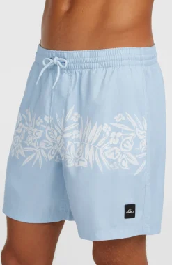 HerenO'Neill Uni Flower 16'' zwembroek| Blauw Mix