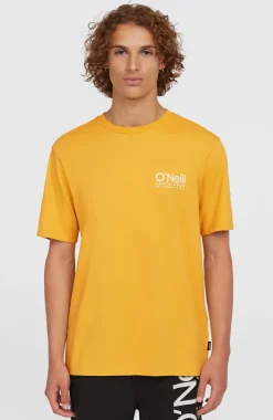 HerenOriginal Cali Logo T-shirt| Geel