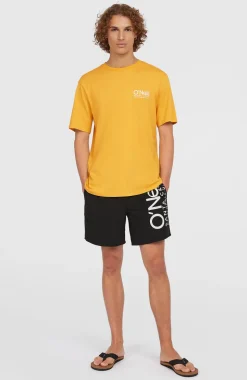 HerenOriginal Cali Logo T-shirt| Geel