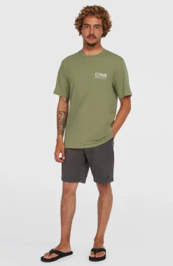 HerenOriginal Cali Logo T-shirt| Groen
