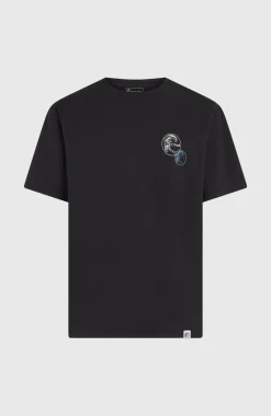 HerenO'Riginals Back-Print T-shirt| Zwart