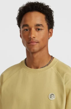 HerenO'Riginals Badge Crew sweater| Beige