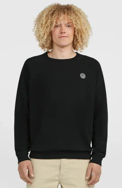 HerenO'Riginals Badge Crew sweater| Zwart