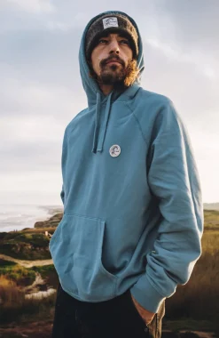 HerenO'Riginals Badge hoodie| Blauw