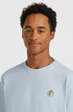 HerenO'Riginals Badge T-shirt| Blauw