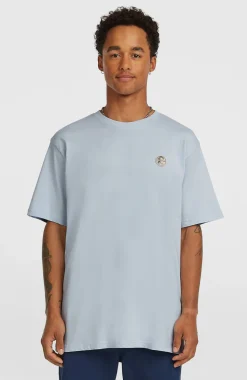 HerenO'Riginals Badge T-shirt| Blauw