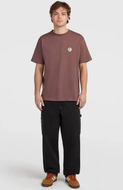 HerenO'Riginals Badge T-shirt| Paars