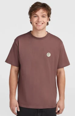 HerenO'Riginals Badge T-shirt| Paars