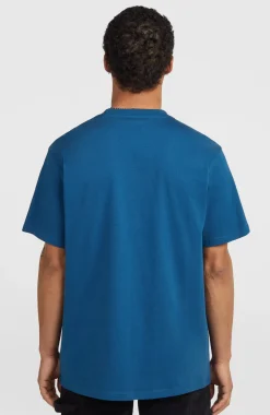 HerenO'Riginals Badge T-shirt| Blauw